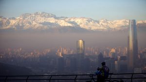 Contaminación ambiental en Santiago 