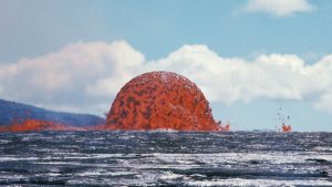 Burbuja de lava, volcán Kilauea