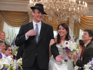 Marshall y Lily, personajes de la serie How i met your mother 