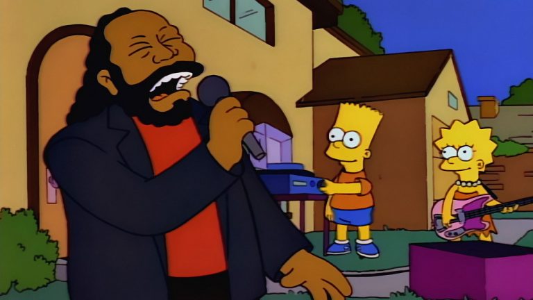 Barry White invitado en Los Simpson