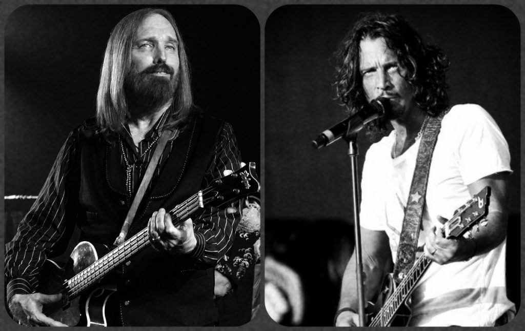 collage tom perry chris cornell