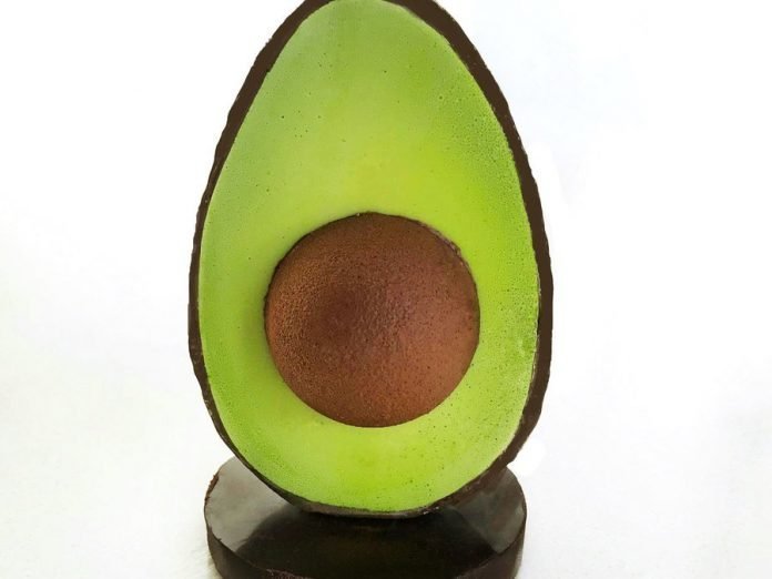 Pan con palta, pero de chocolate