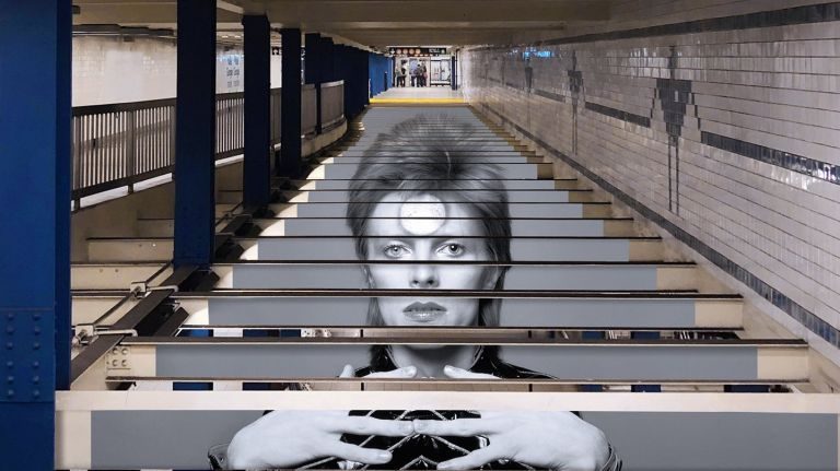 David Bowie Metro Nueva York