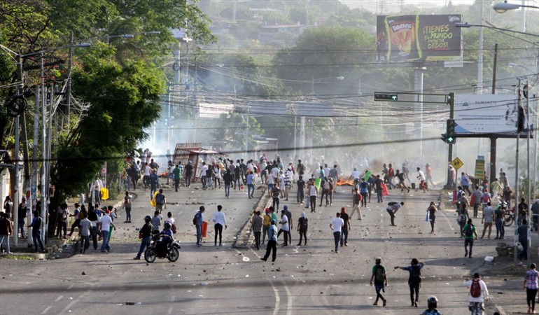 protesta nicaragua