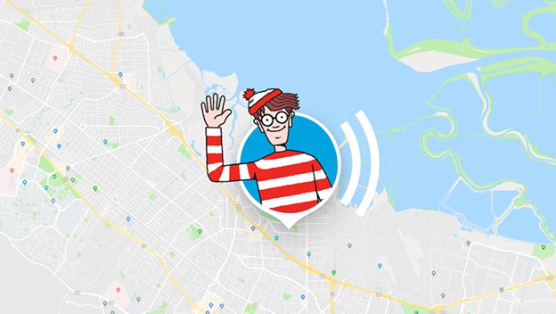 Wally, el juego, en Google Maps.