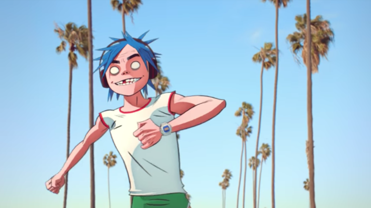 Viejos chotos le gritan a nube - Jamie ya no le hecha ganas.  Gorillaz-humility-video-750x421