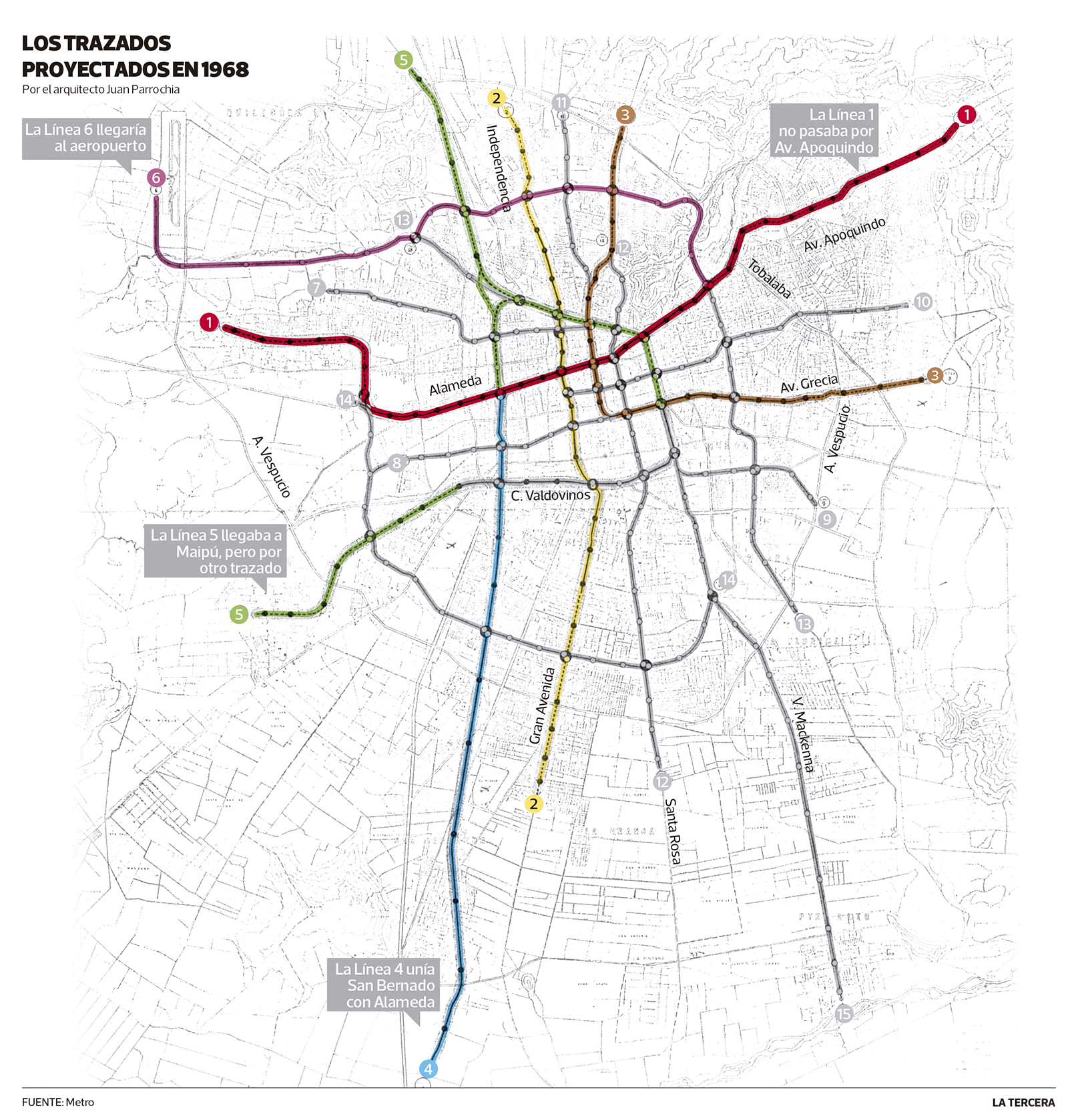 Este es el nuevo bosquejo del mapa de Metro para 2026 — Rock&Pop