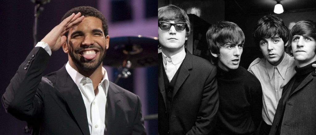 drake rompe record de the beatles