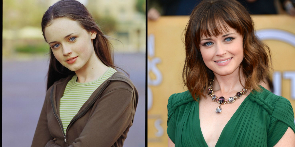 gilmore girls antes y después