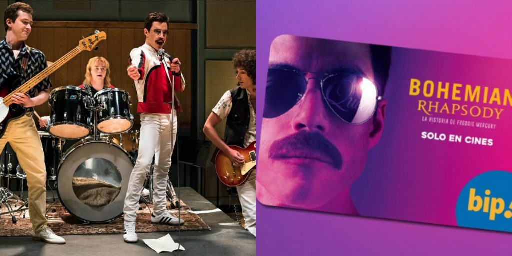 tarjeta bip bohemain rhapsody queen