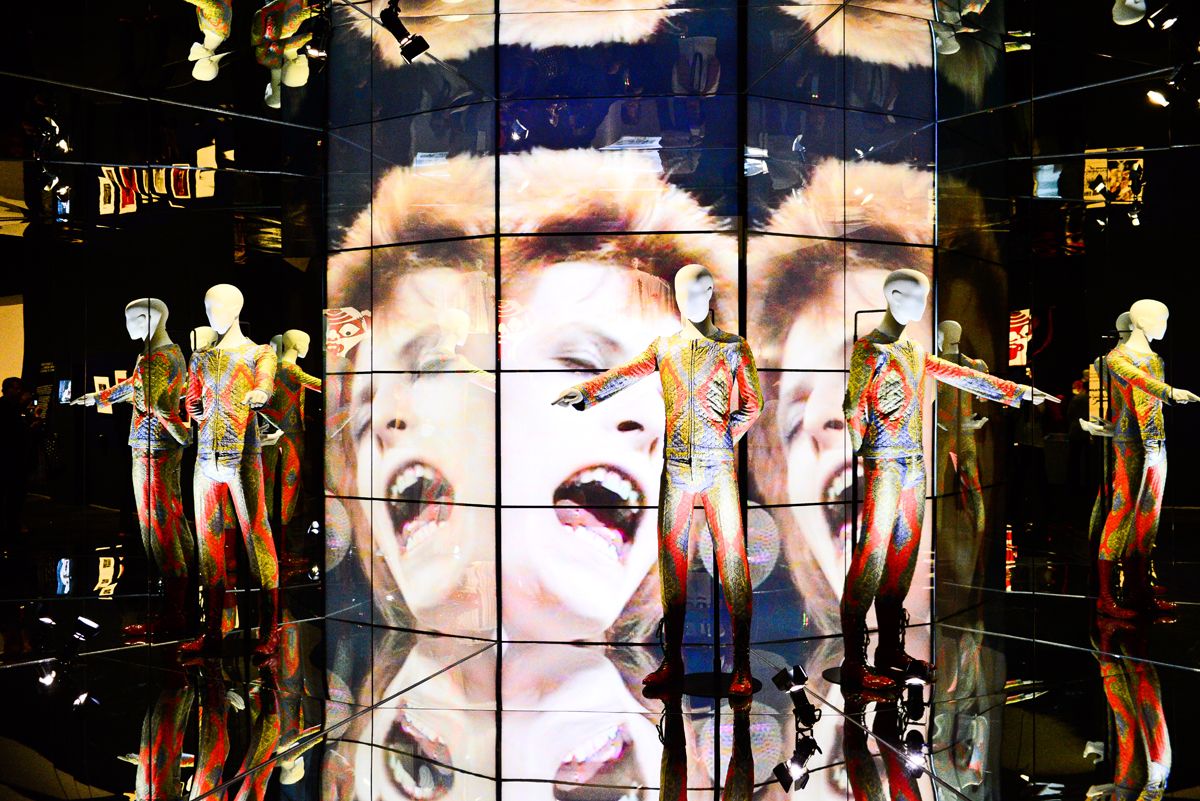 David Bowie is... aplicación realidad aumentada