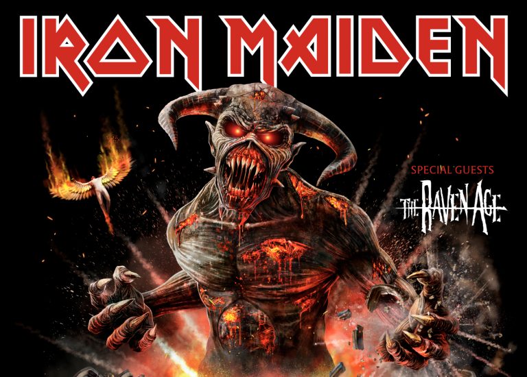 portada iron maiden chile