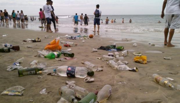 playa basura