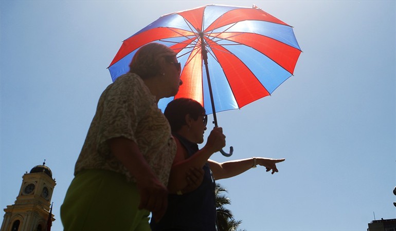 temperaturas sobre 40 grados verano 2019 chile