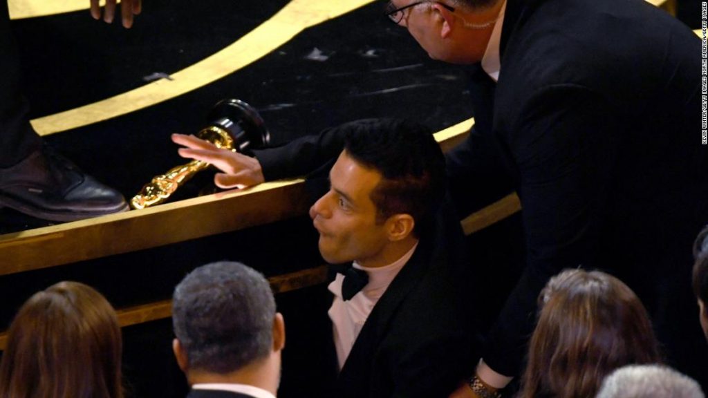 RAMI MALEK CAIDA OSCARS