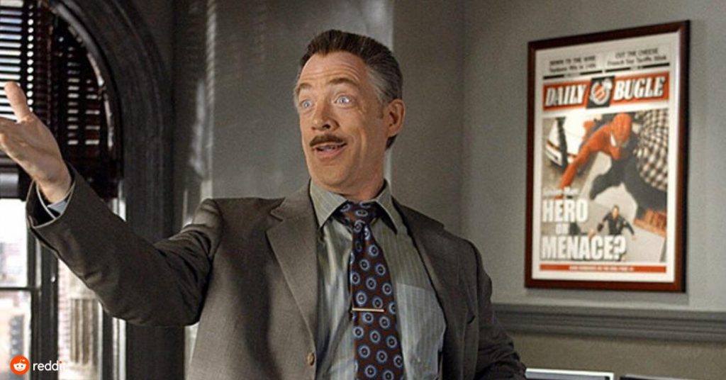 J. K. Simmons Avengers Endgame