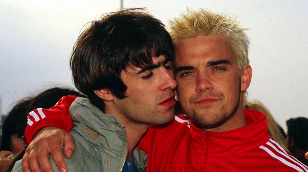 Robbie Williams Liam Gallagher