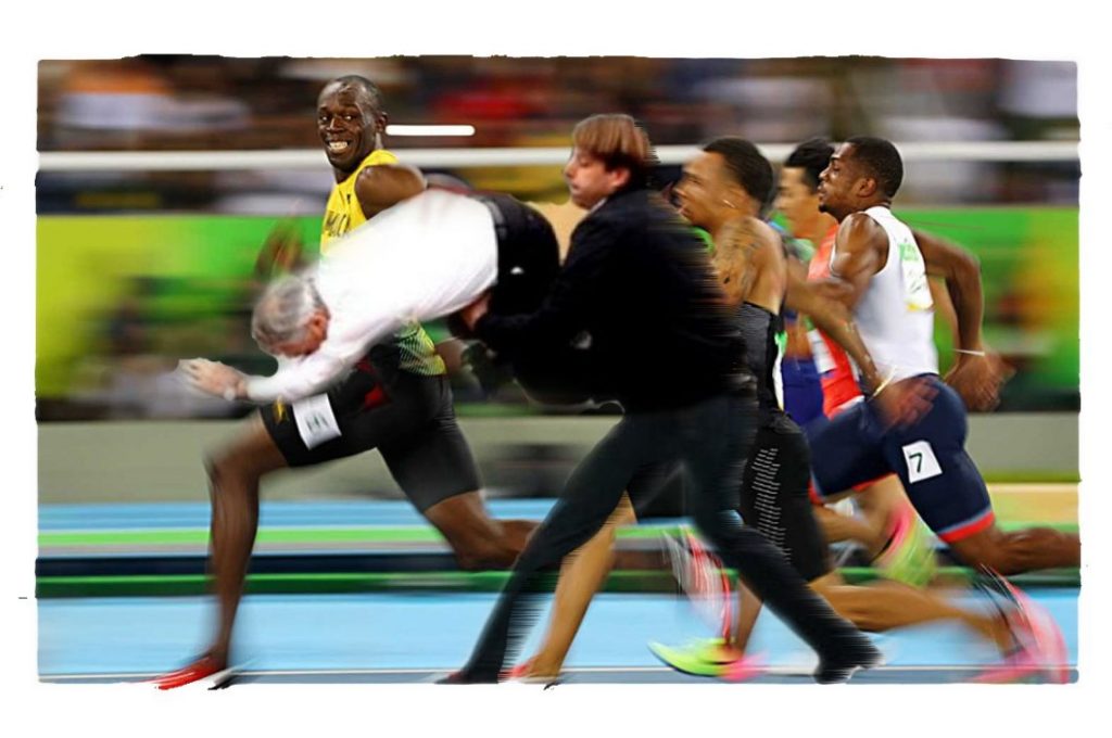 Piñera Usain Bolt