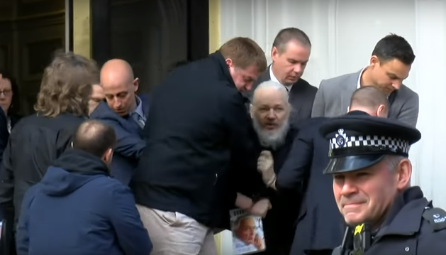 detención de Assange