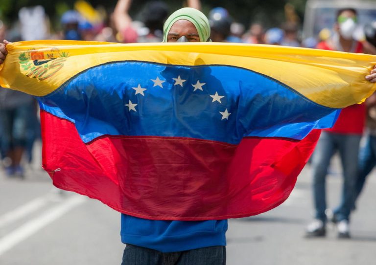 venezuela manifestacion chile
