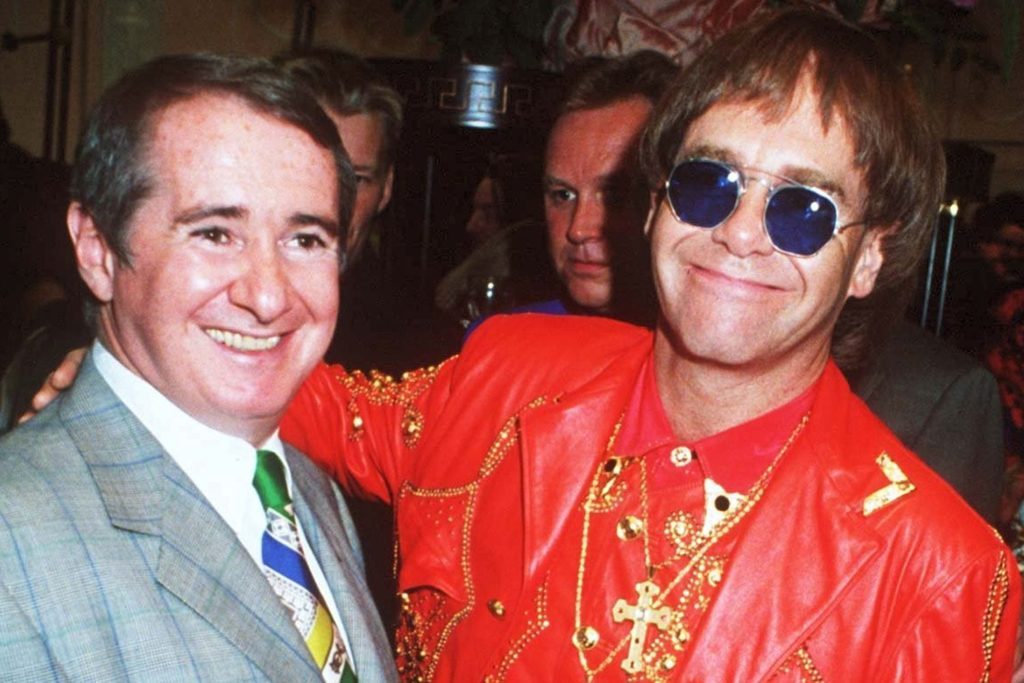 John Reid y Elton John.