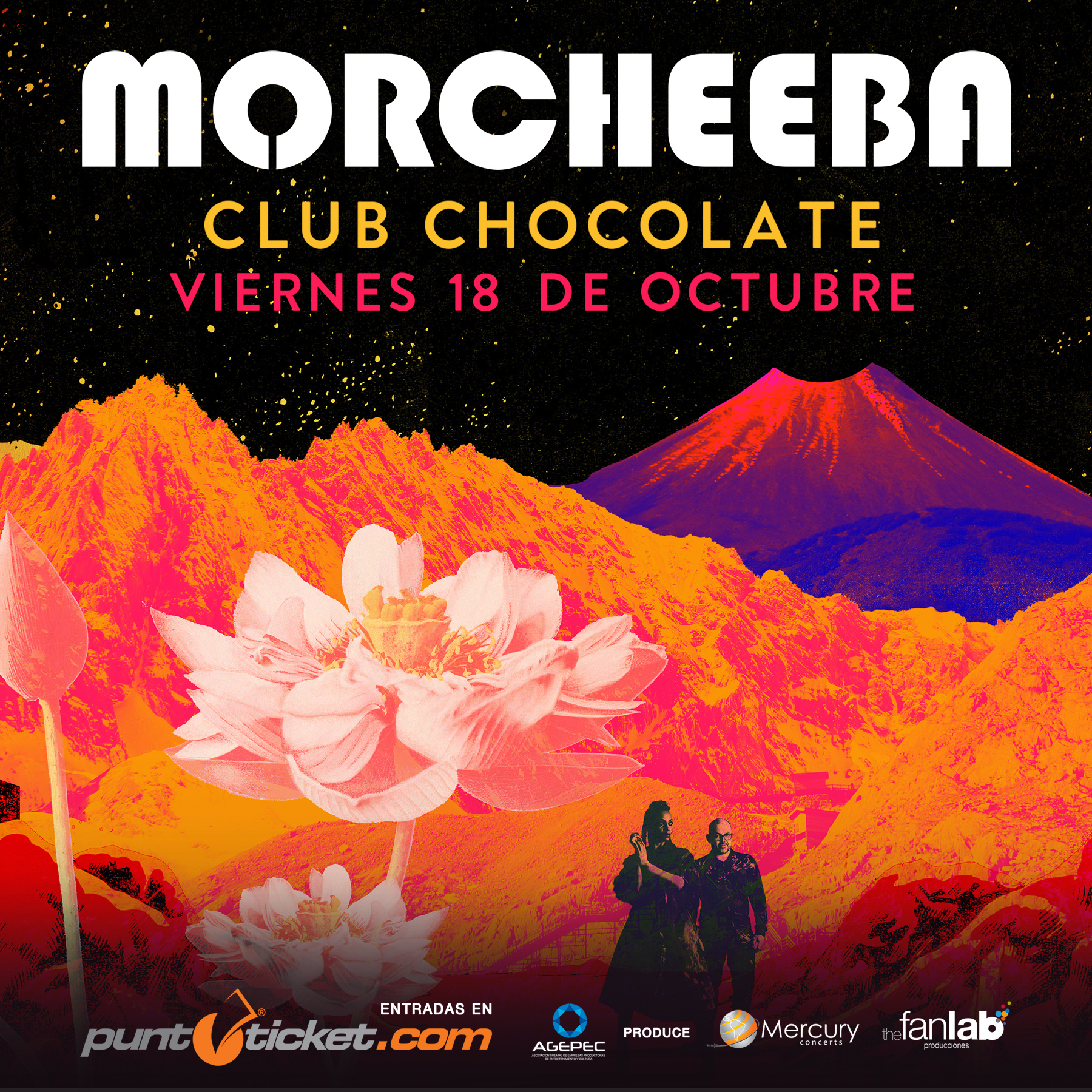 morcheeba club chocolate chile 2019 octubre