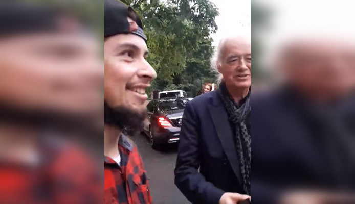 jimmy page musicos chilenos
