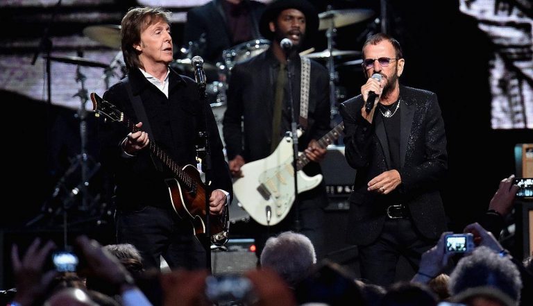 Ringo Star y Paul McCartney se reunen