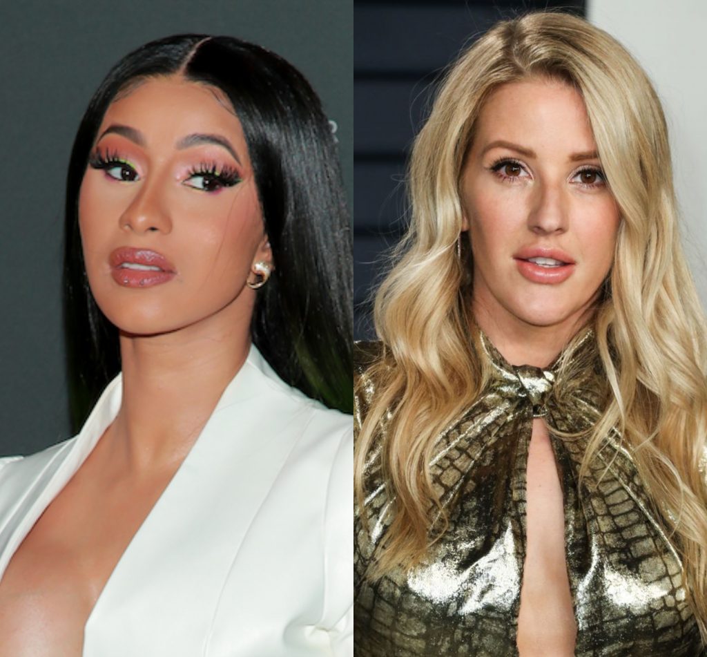 cardi b ellie goulding