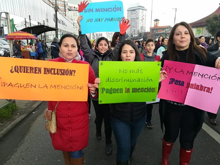 paro indefinido profesores