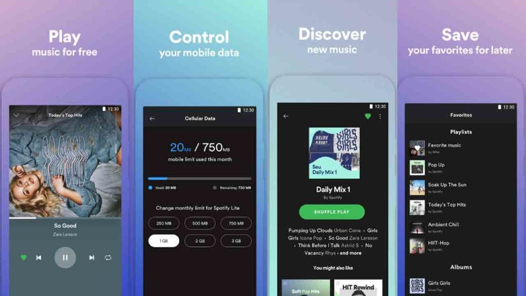 Spotify Lite disponible en Chile