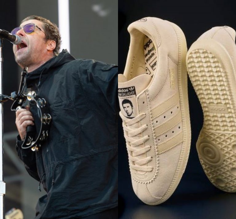 Lubricar Cerdo crisantemo Liam Gallagher tiene sus propias zapatillas Spezial de Adidas — Rock&Pop