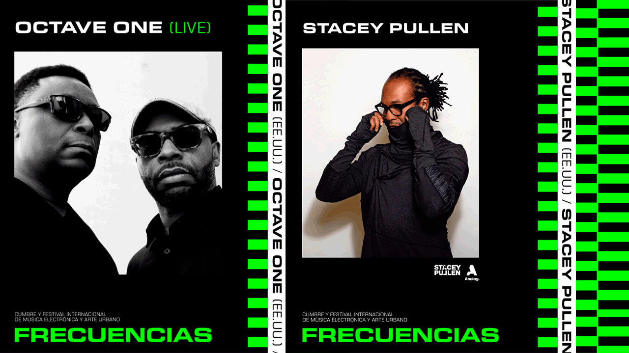 Octave One y Stacey Pullen, invitados a Frecuencias