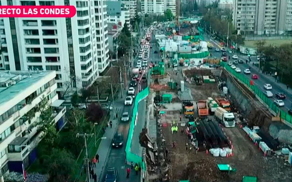 socavon vespucio vias alternativas