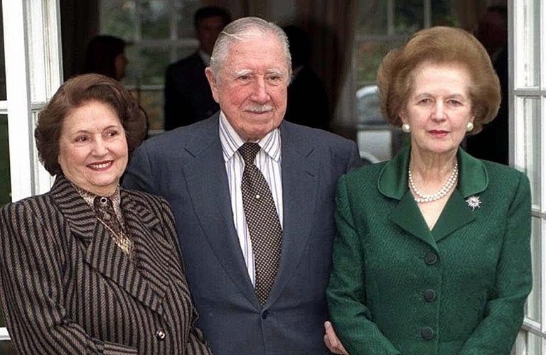 margaret thatcher y Pinochet libro