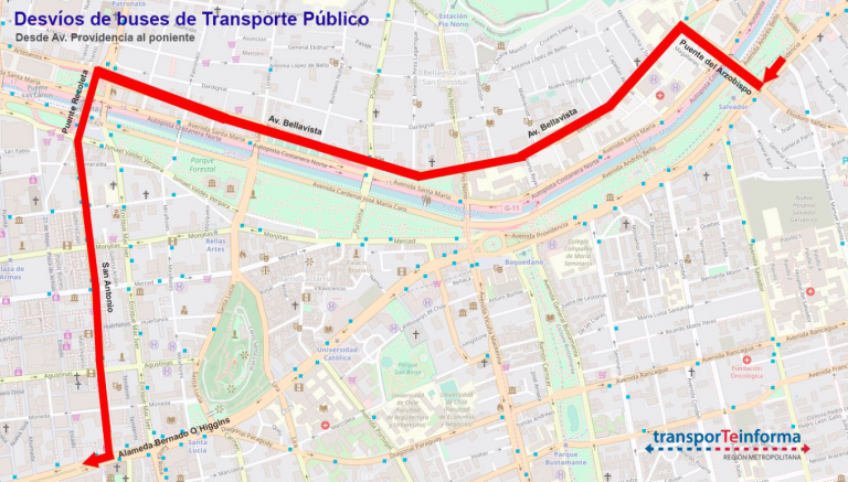 desvios transatiango rotura matriz providencia