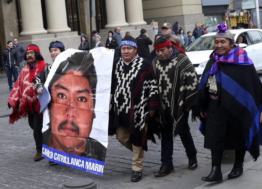 Familia Catrillanca, julio 2019 FOTO:CRISTOBAL ESCOBAR/AGENCIAUNO