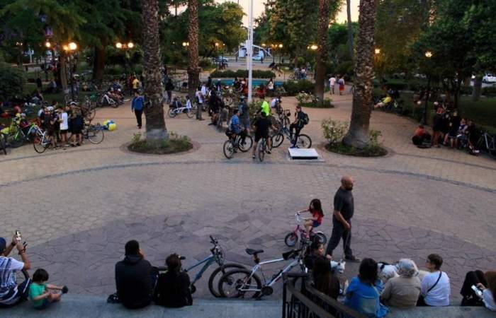 cicletada plaza nuñoa