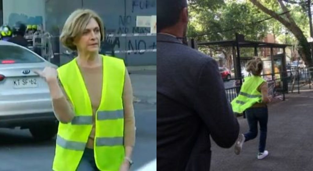 evelyn matthei conduciendo providencia