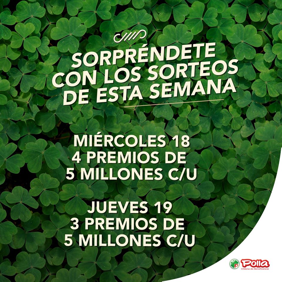 ganadores 5 millones polla 2019