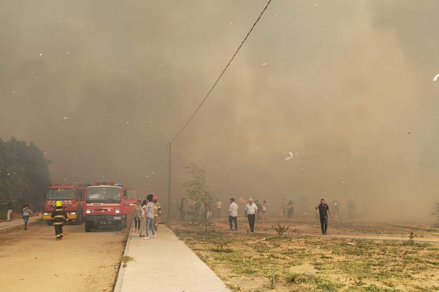 Incendio en Peralillo