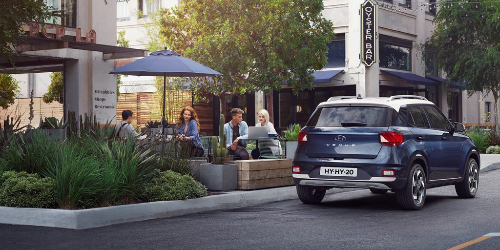 muévete a tu propio ritmo con Venue de Hyundai