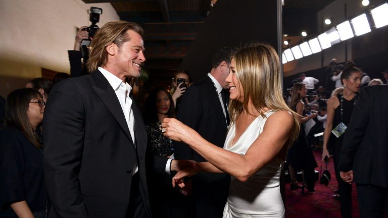 Jenniffer Aniston y Brad Pitt