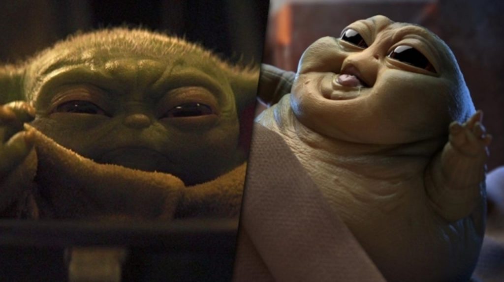 Hazte a un lado, Baby Yoda. ¡Ahí viene Baby Jabba y es más tierno que tú!