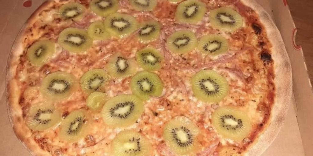 Kiwi+Pizza: La combinación culinaria que desató la guerra en internet