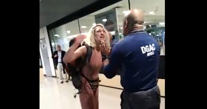 "¡Soy hija de un general!": El tenso momento de mujer en el aeropuerto