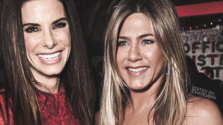 Jennifer Aniston cumplió 51 años conversando junto a Sandra Bullock