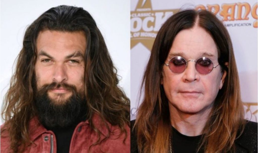 Jason Mamoa se vuelve Ozzy Osbourne en un nuevo video del cantante