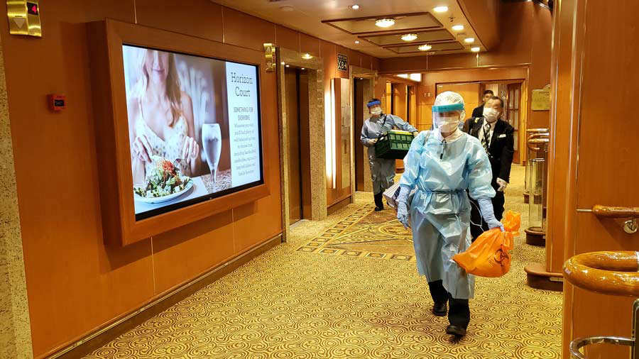 Coronavirus: Hay 542 casos de contagios en el crucero Diamond Princess