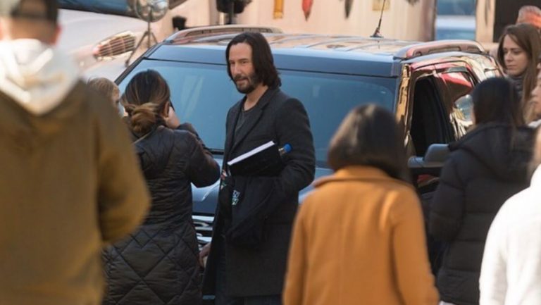 Matrix rodaje Keanu Reeves